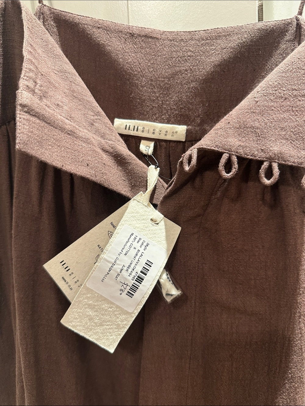 11.11. Eleven Eleven Lalava Cotton Jumpsuit - Picture 13 of 13